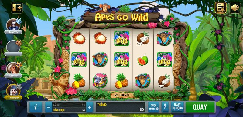 Ưu điểm của game Apes Go Wild