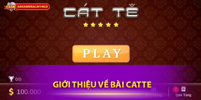 Giới thiệu về bài Catte