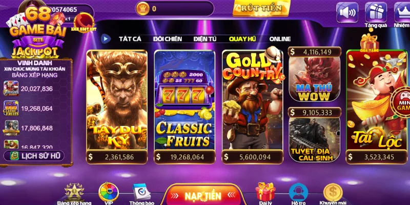 Giới thiệu về sảnh game Slot 52 nhiều người theo đuổi