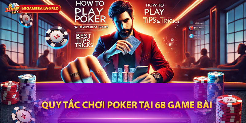 Quy tắc chơi Poker tại 68 game bài